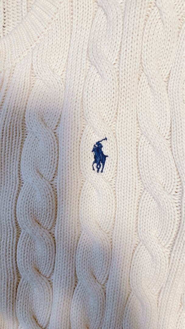 ♡超美品Polo Ralph Lauren アイボリー カーディガン♡
