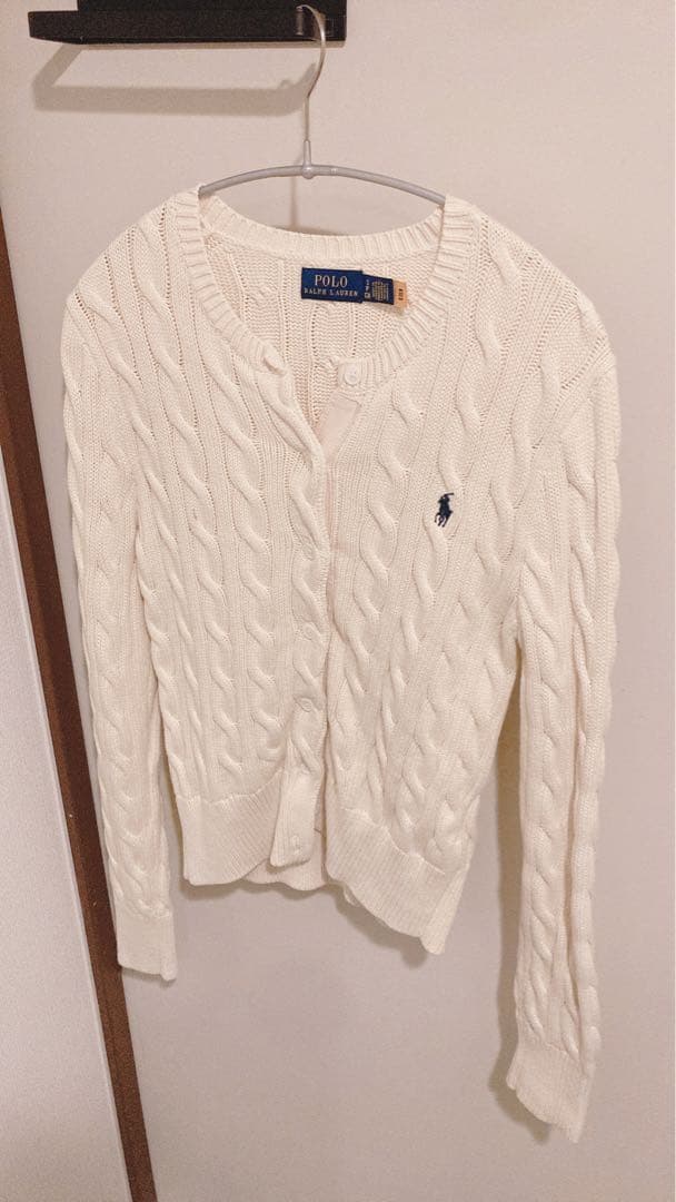 ♡超美品Polo Ralph Lauren アイボリー カーディガン♡