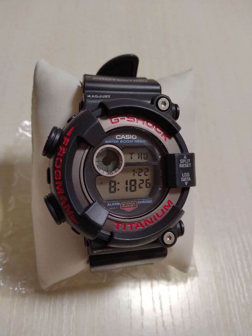 【良品】G-SHOCK フロッグマン dw-8200 　ブラック
