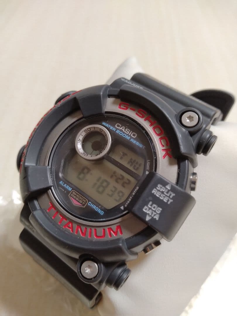 【良品】G-SHOCK フロッグマン dw-8200 　ブラック