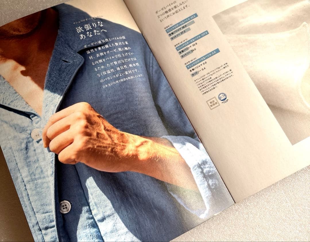 【新品】UCHINO プレミアムマシュマロガーゼ ＆パイルパジャマ 暖か M