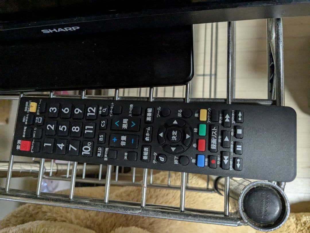 SHARP 19インチ液晶テレビ 2T-C19DE 2022年製 動作確認済み