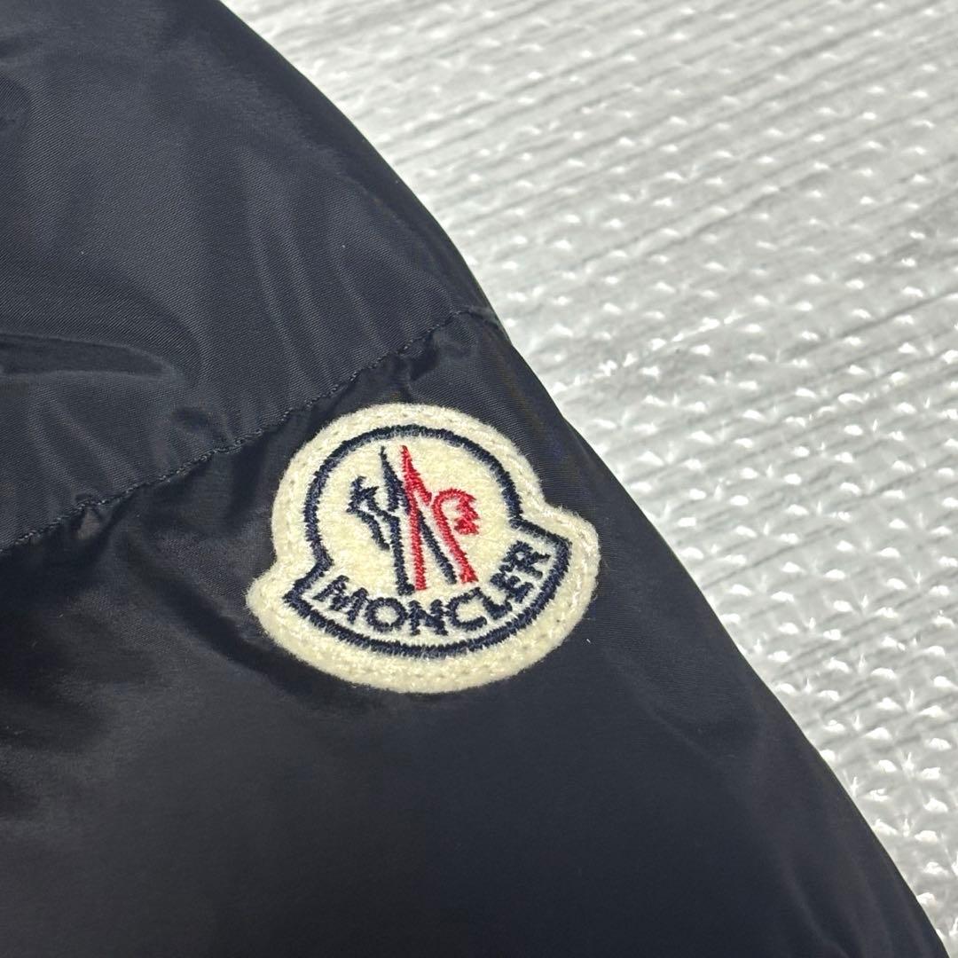 【クリーニング済】モンクレール　フラメッテ　FLAMME ブラック　サイズ1