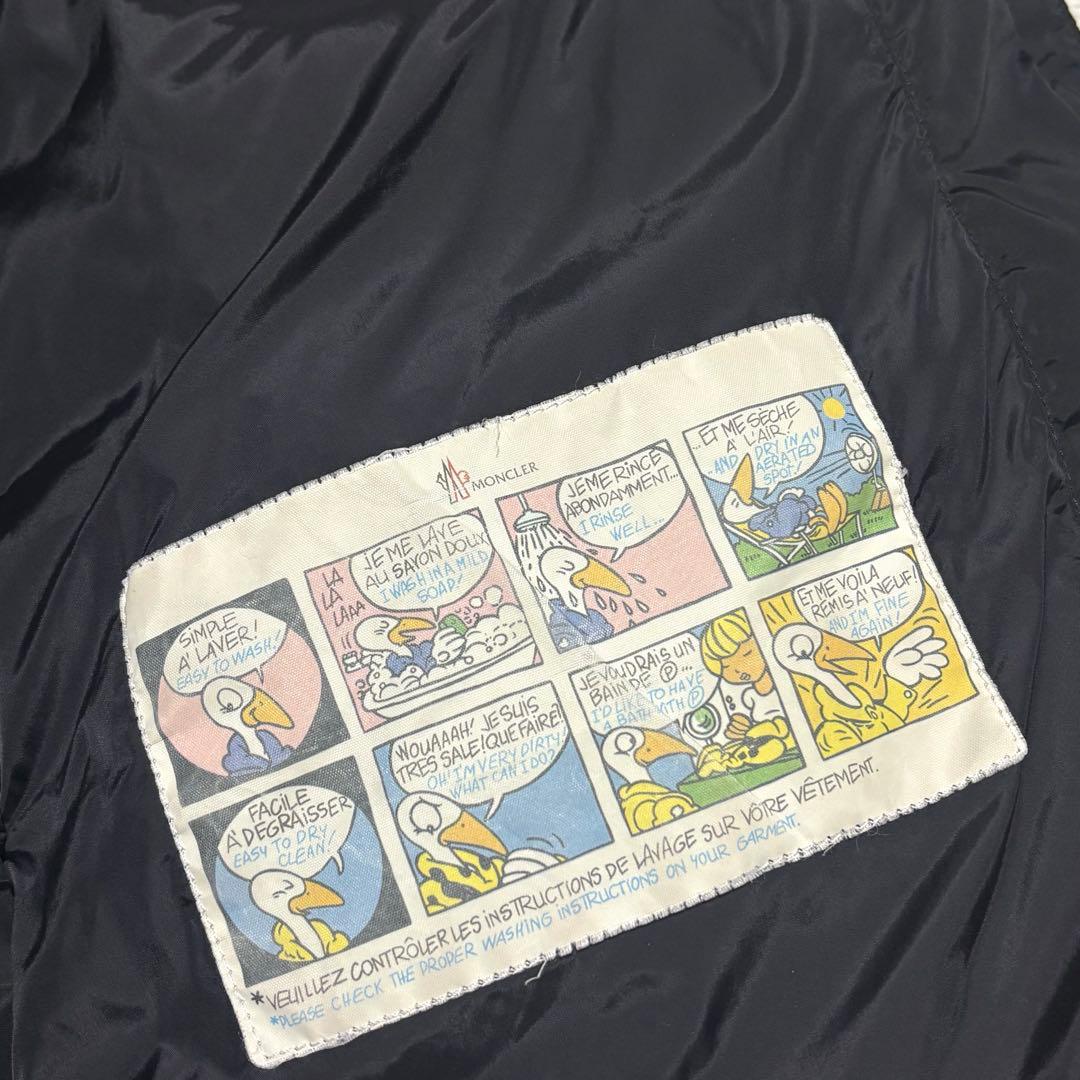 【クリーニング済】モンクレール　フラメッテ　FLAMME ブラック　サイズ1