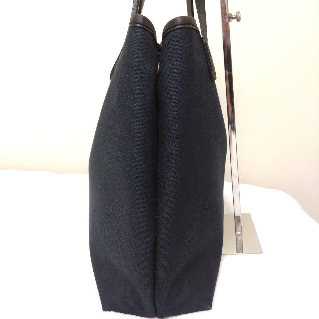 フェリージ トートバッグ 16-26 キャンバス レザー ブラック