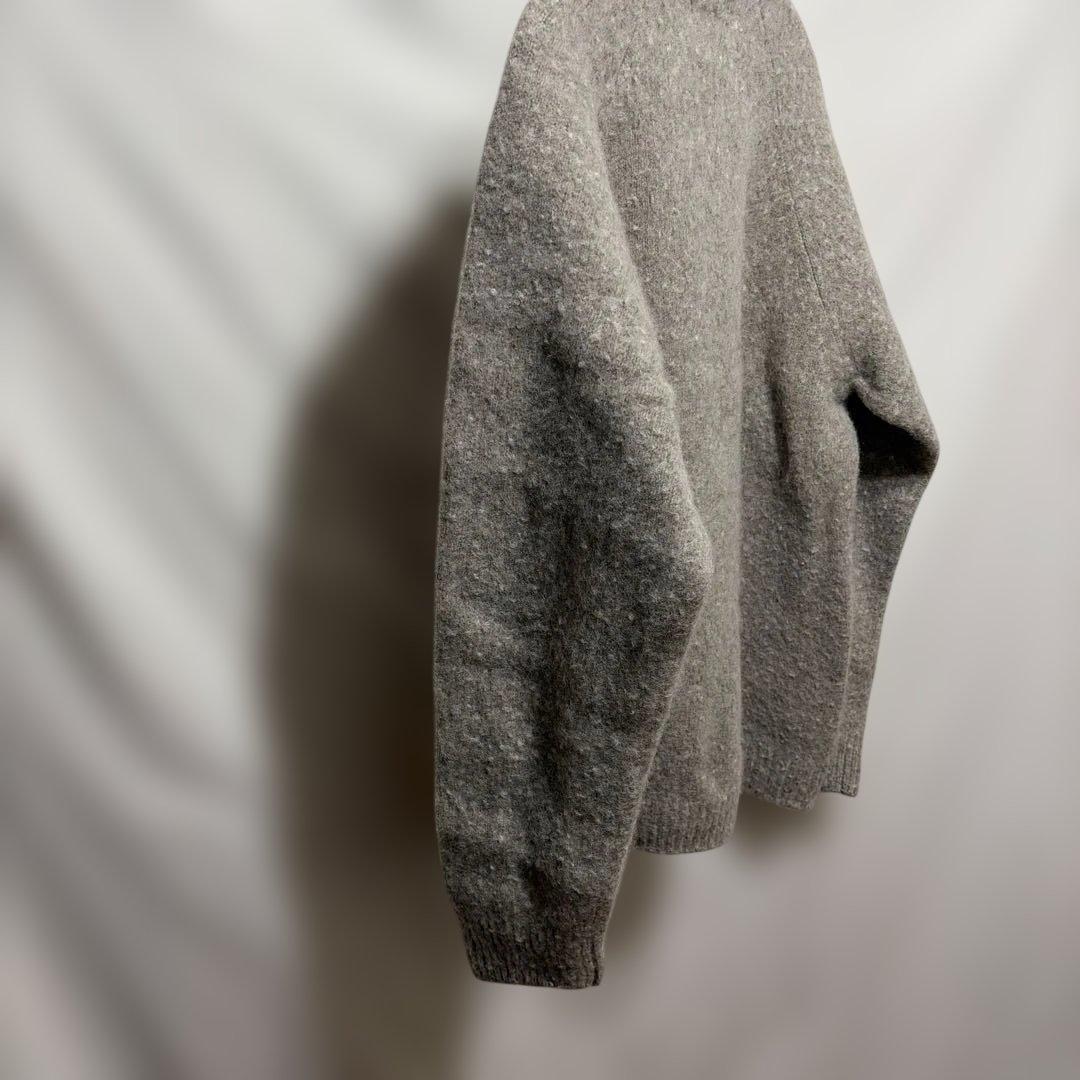 BATONER バトナー　ナッピングウールニット　グレージュ　サイズ3