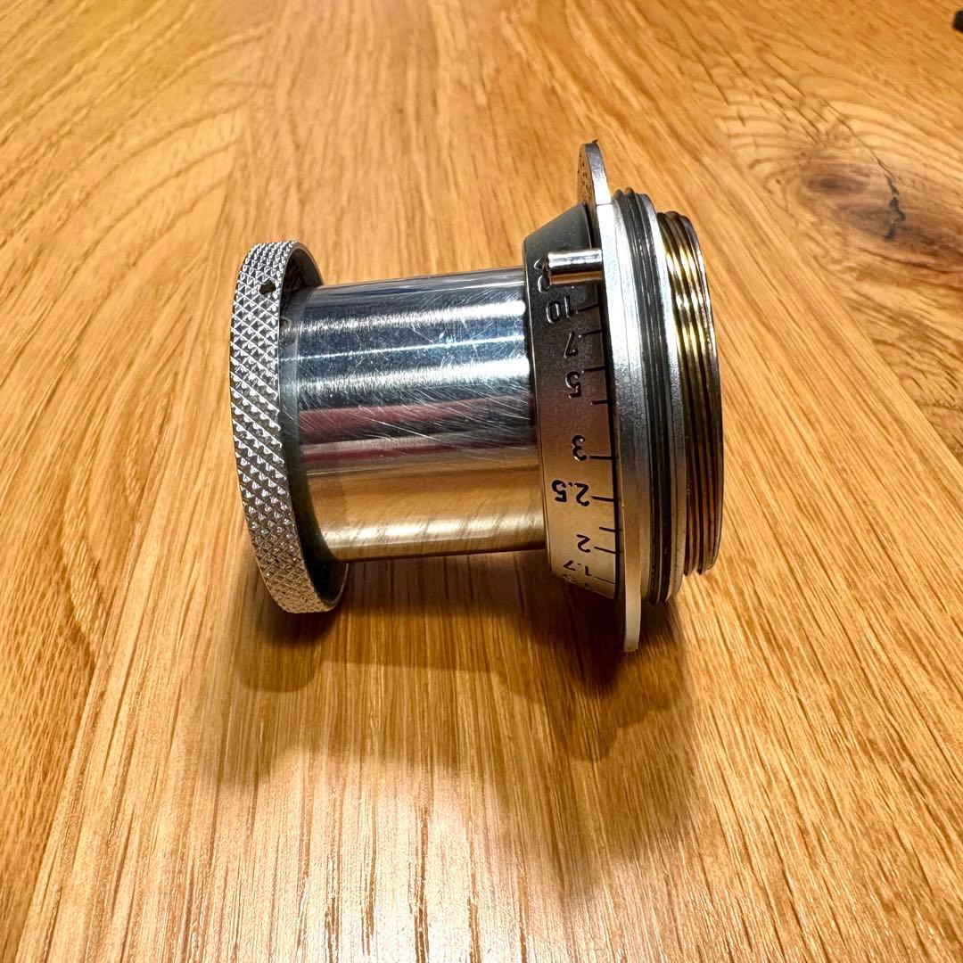 Leitz Elmar f=5cm 赤エルマー ダイヤ フィルター、フード付