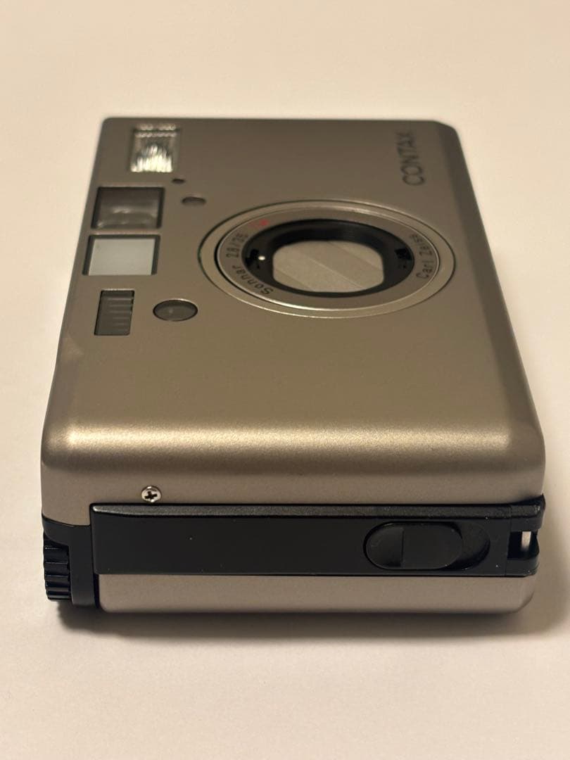 【完動品】CONTAX T3　コンパクトフィルムカメラ チタンシルバー