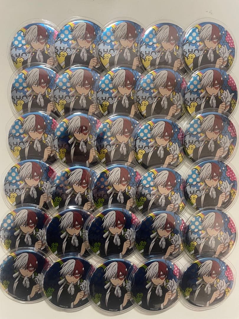 轟焦凍 ヒロアカ 缶バッジ 応援団