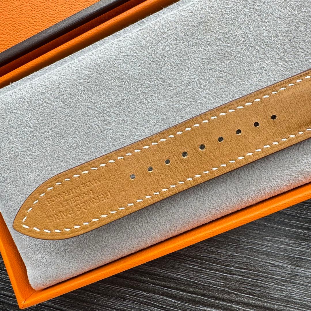 2830 ほぼ未使用Apple Watch エルメス　ブラウン　ドゥブルトゥール