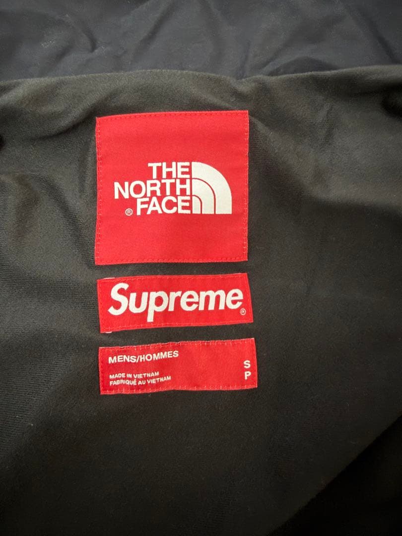 美品！Supreme ノースフェイス マウンテンパーカー 自由の女神 黒 S