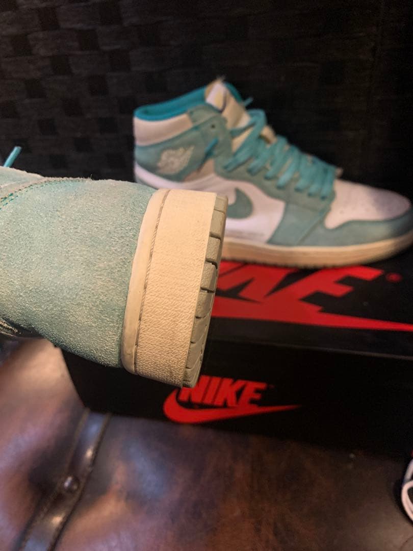 〆　ナイキ エアジョーダン1 ターボ グリーン Nike Air Jordan1