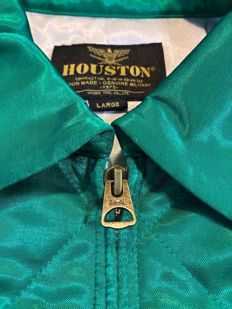 新品 HOUSTON スカジャン 刺繍 SOUVENIR JACKET Lサイズ