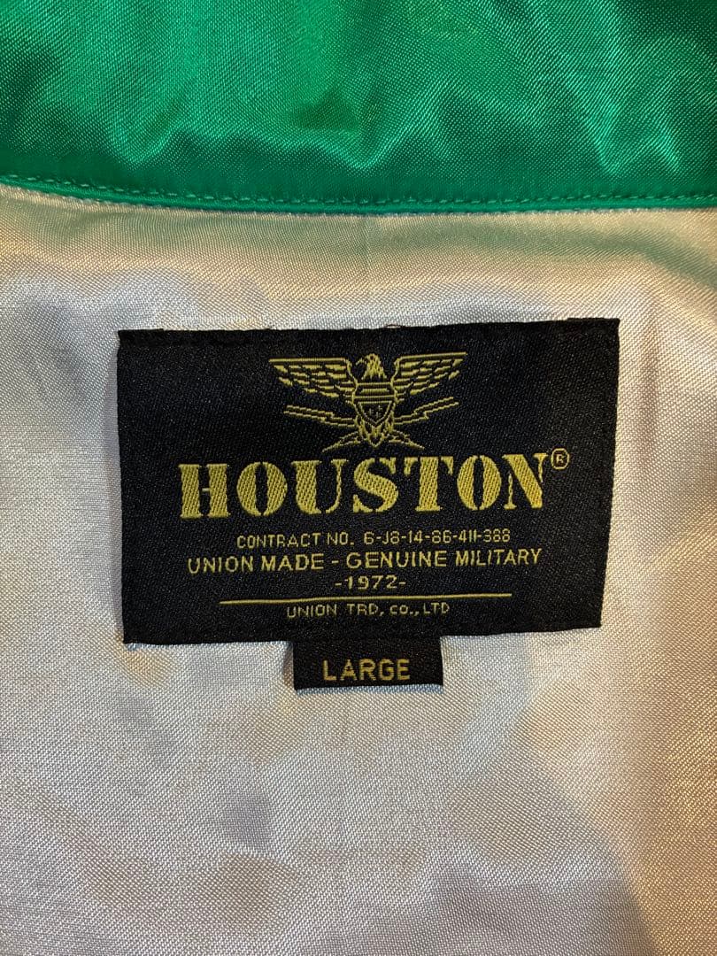 新品 HOUSTON スカジャン 刺繍 SOUVENIR JACKET Lサイズ