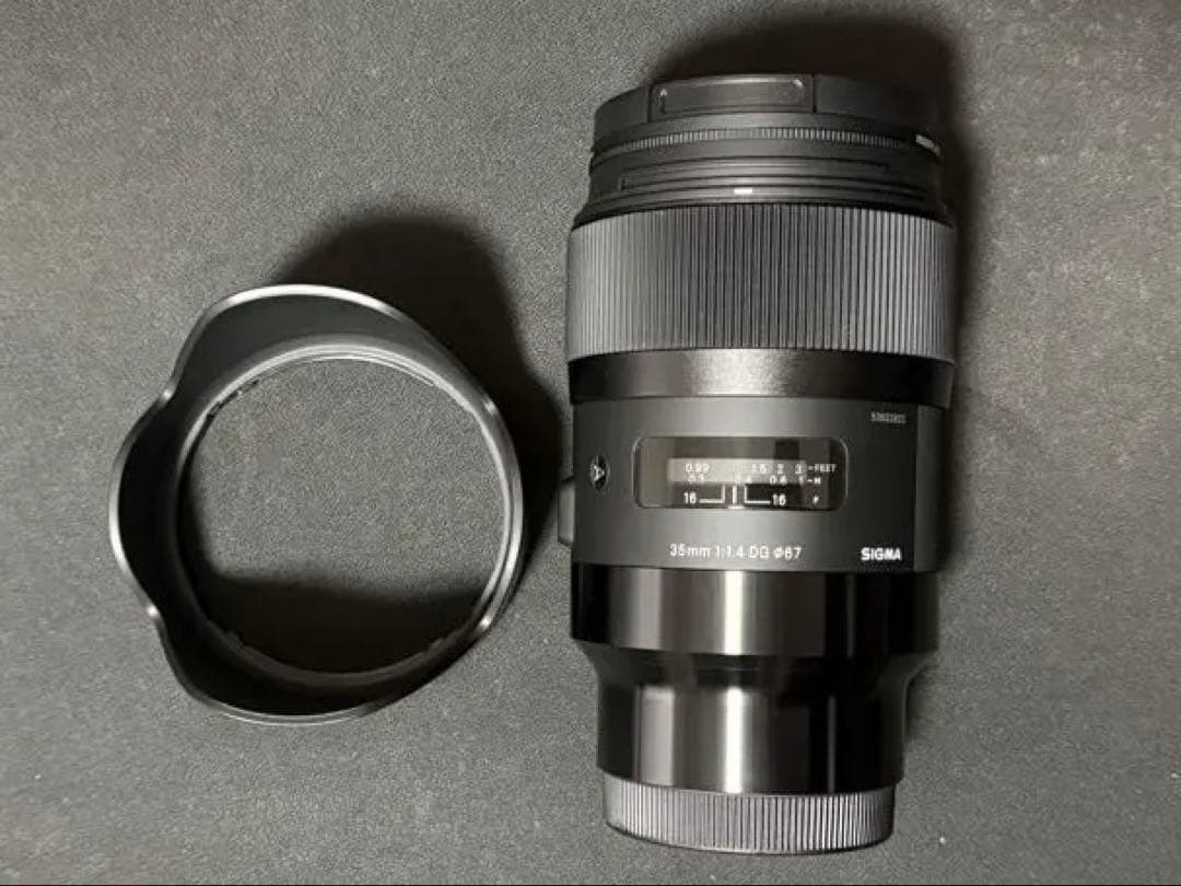 ポム E-mount 用 SIGMA 35mm F1.4 DG Art