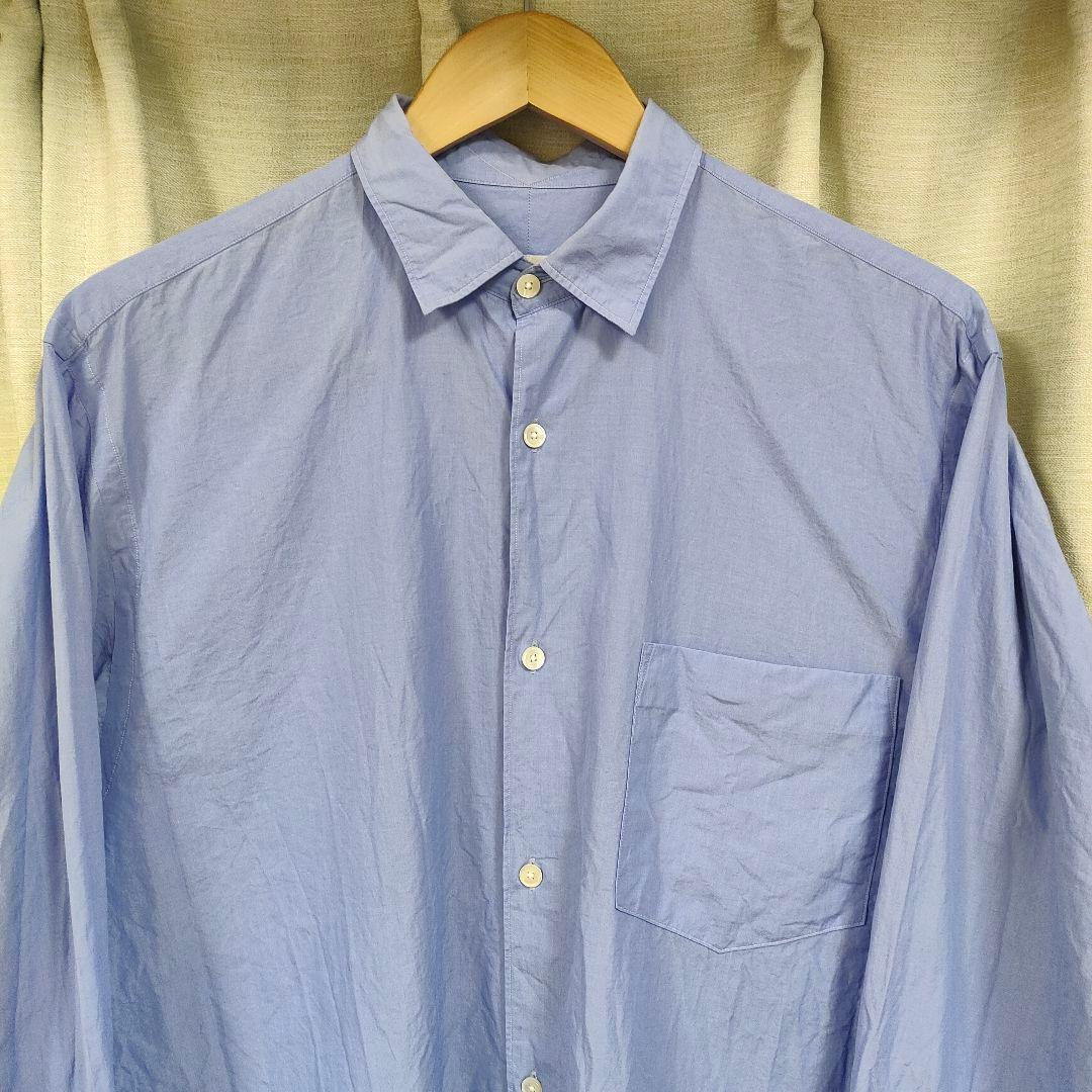 コモリ コモリシャツ サックスブルー 2 M V01-02001