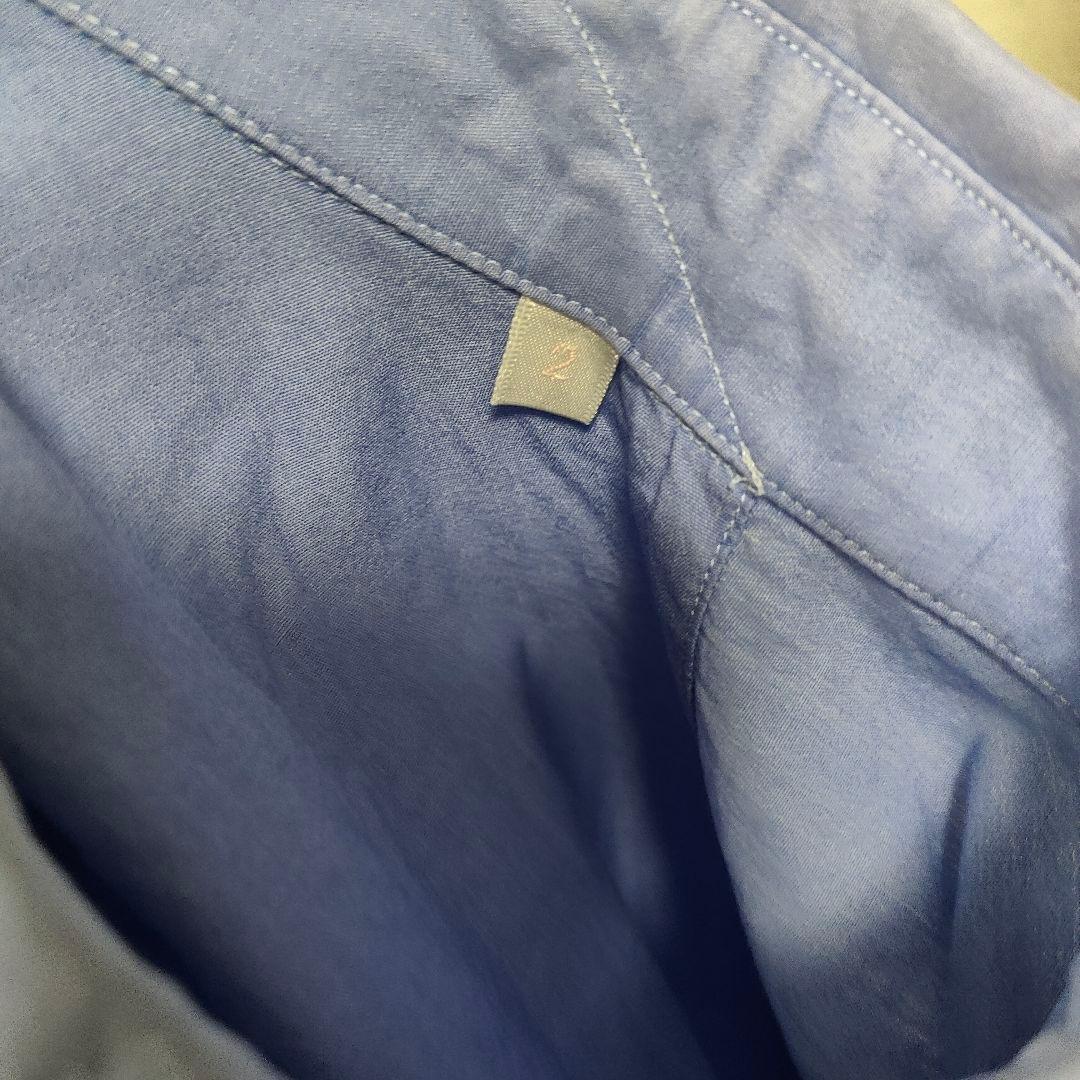 コモリ コモリシャツ サックスブルー 2 M V01-02001