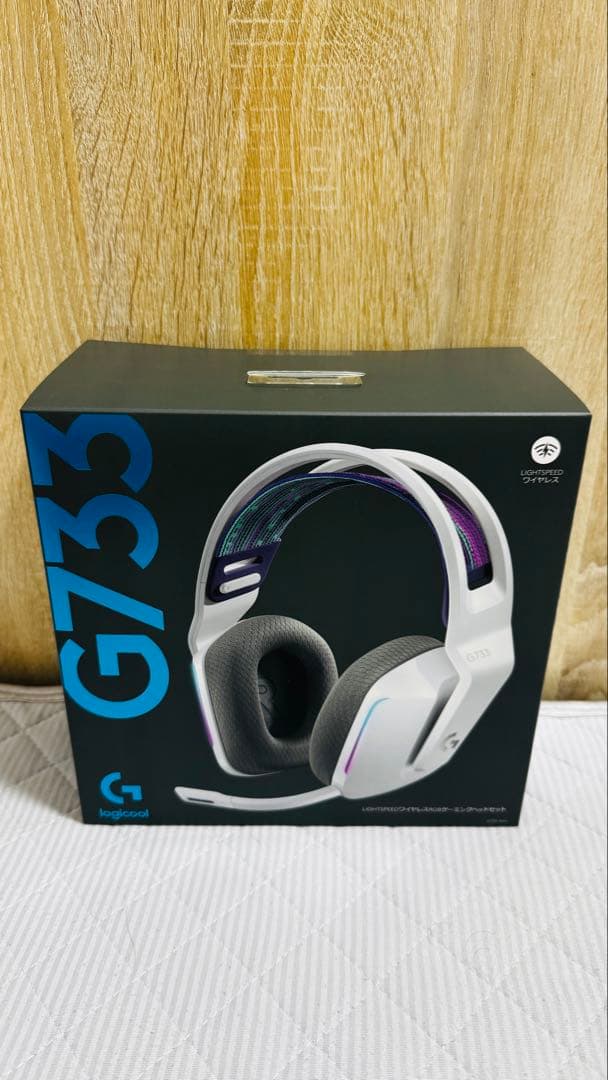 ⭐未使用品⭐Logicool G733ホワイト ワイヤレス ゲーミングヘッド