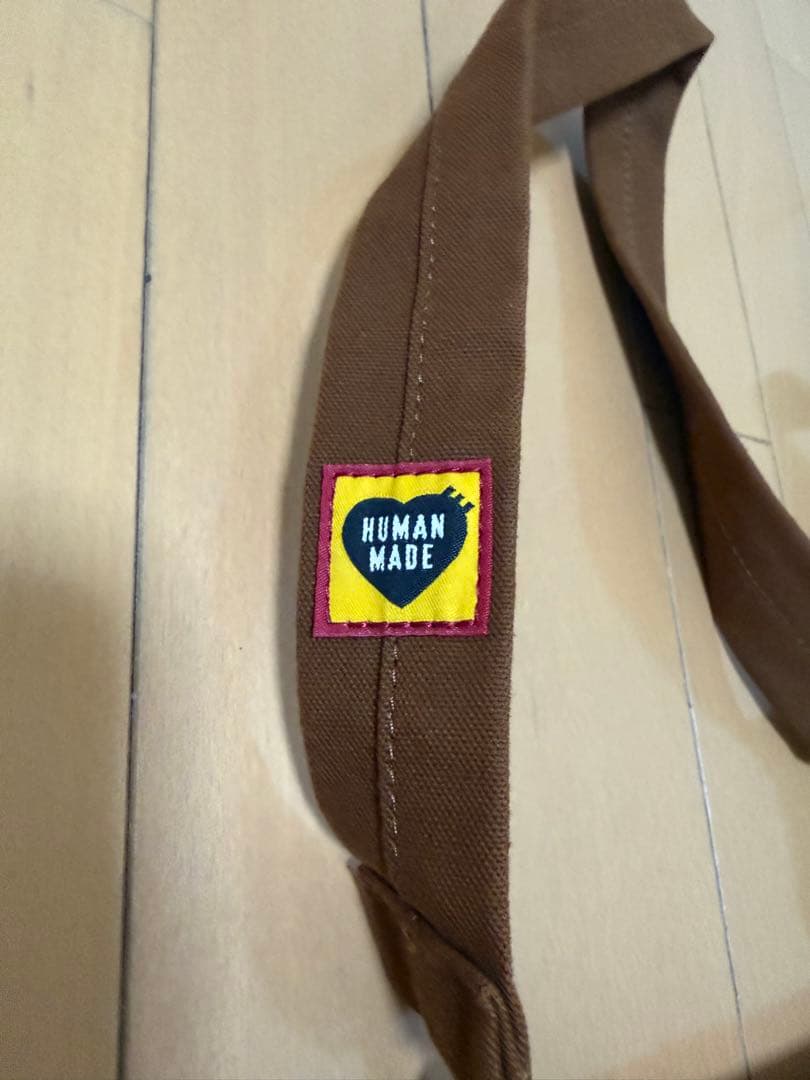 HUMAN MADE ヒューマンメイド GAME BAG BROWN ショルダー