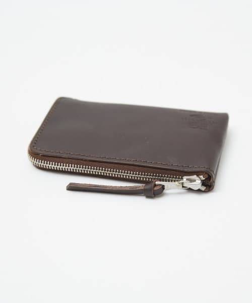 新品 茶 ホワイトハウスコックス ジップケース S1954  ケース 財布