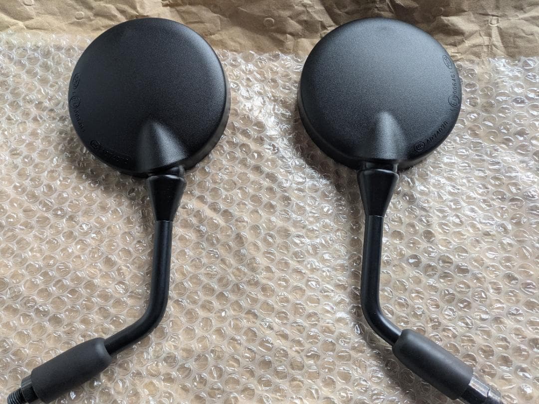 W800 純正ショートミラー 美品