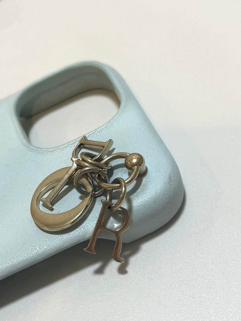 【最終値下げ】Christian Dior iPhoneケース ライトブルー