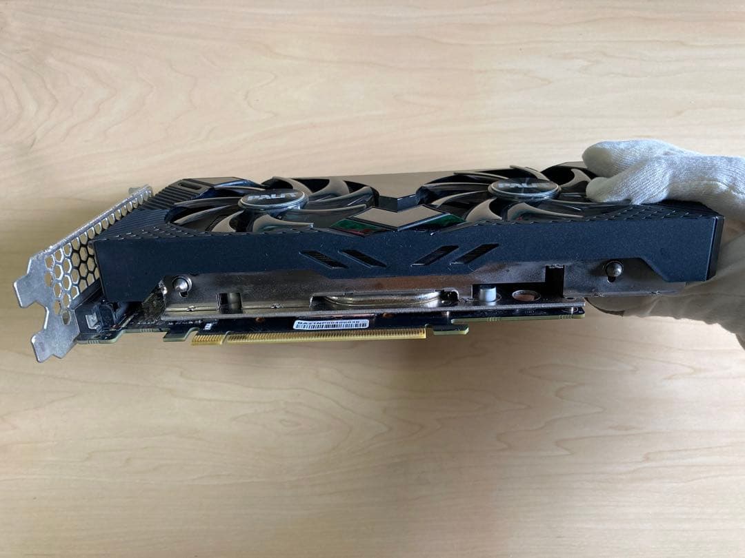 Palit Geforce GTX 1660Ti DUAL 6GB 動作品