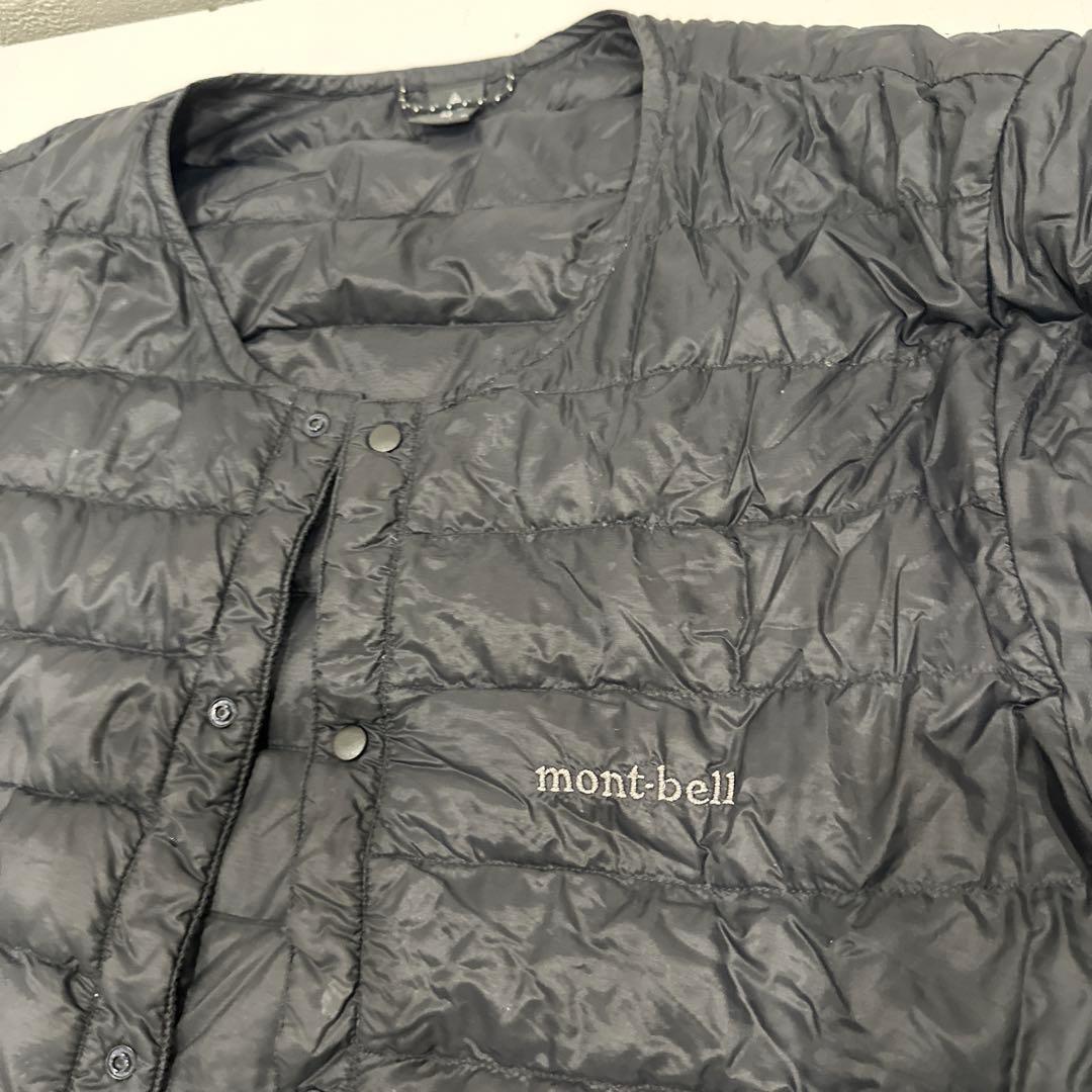 mont-bell モンベルブラック ダウンジャケット Mスペリオ