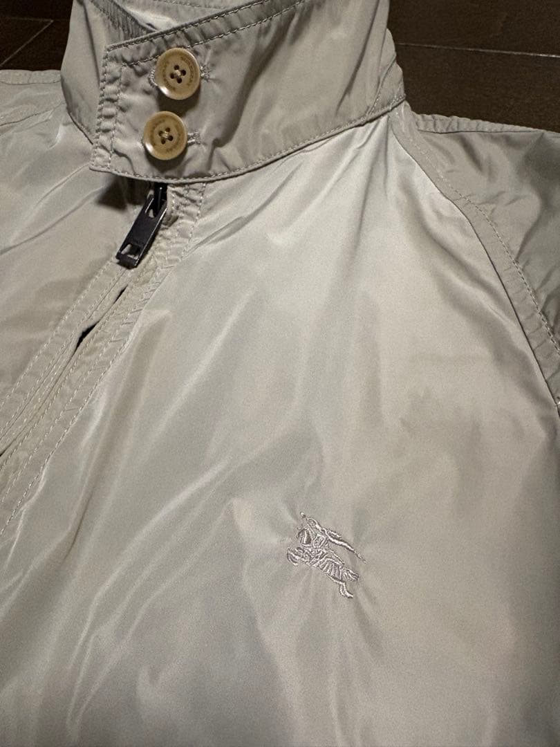 Burberry バーバリー・ロゴ付きナイロンジャケット・クリーニング済