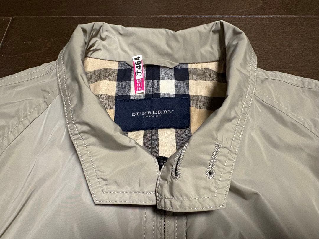 Burberry バーバリー・ロゴ付きナイロンジャケット・クリーニング済