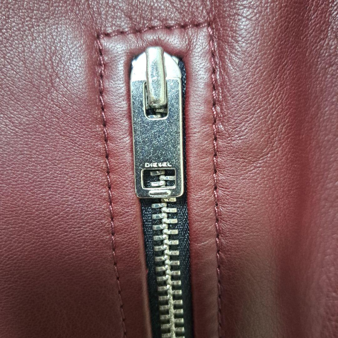 新品タグ付き DIESEL ライダース　レザージャケット 定価118800円