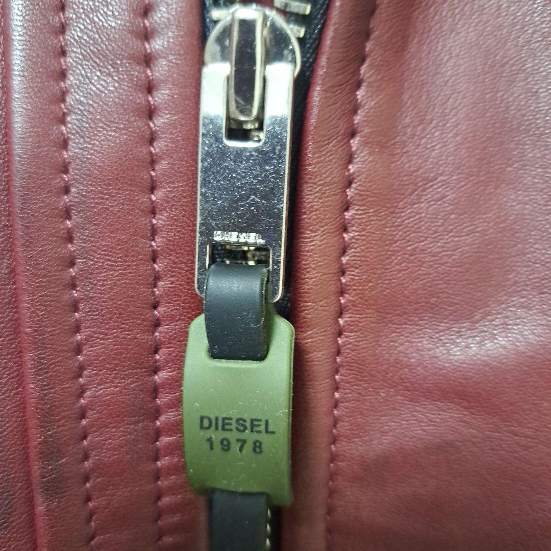 新品タグ付き DIESEL ライダース　レザージャケット 定価118800円