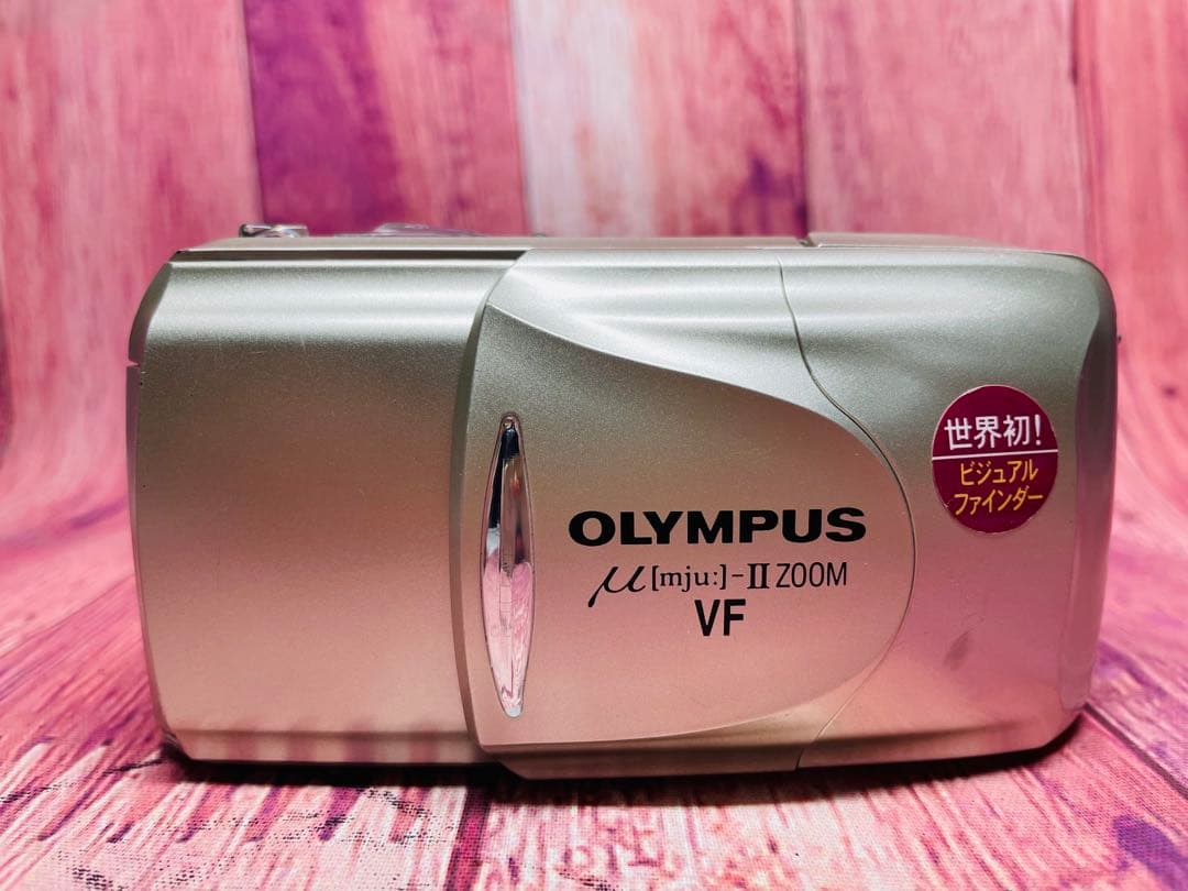 説明書付き OLYMPUS オリンパス μ mju II コンパクト