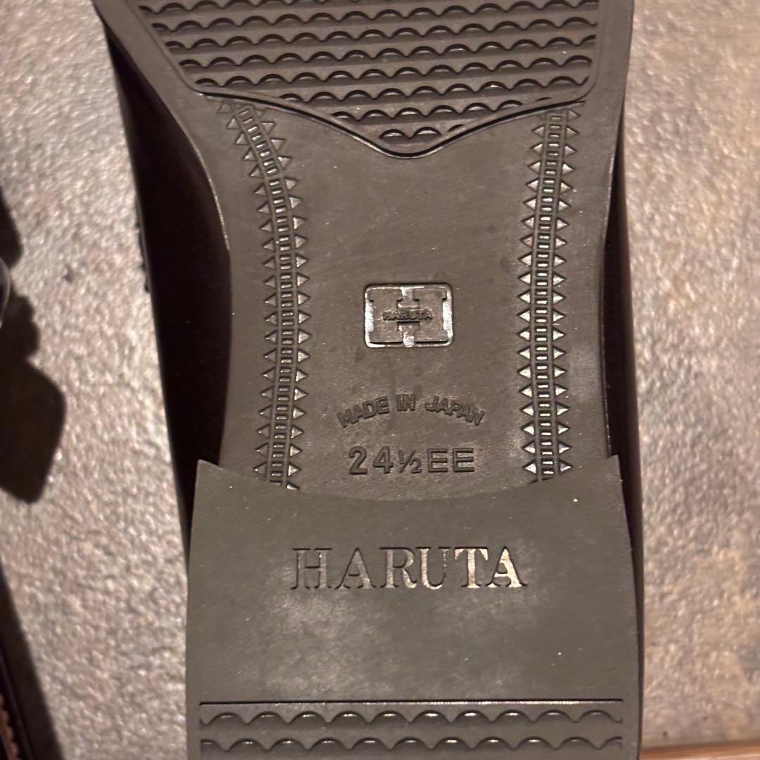 HARUTA×LANVIN タッセル付きローファー　ハルタ ランバン