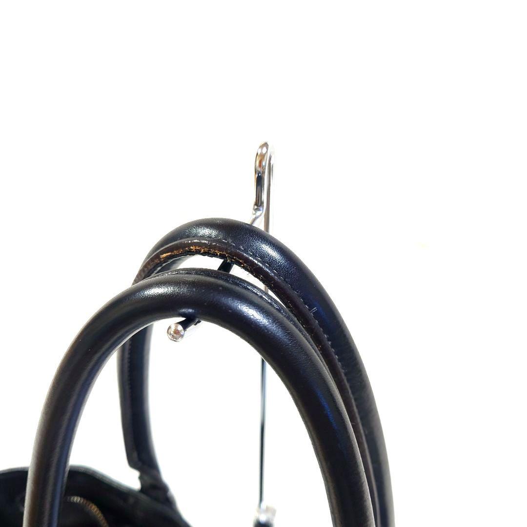 アニアリ オールレザー ビジネス トートバッグ シボ革 ブラック A4収納