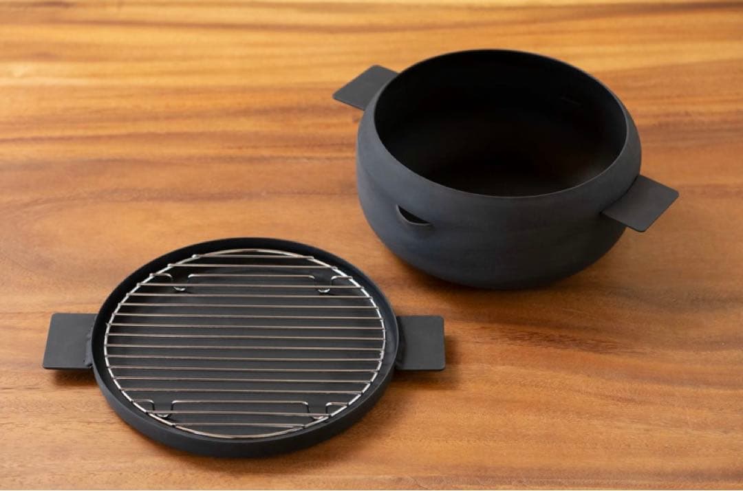 ツレヅレハナコ 蓋付き鉄製揚げ鍋