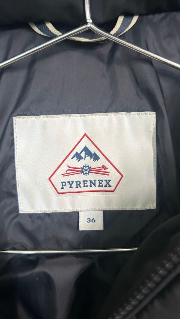 PYRENEX SPOUTNIC LONG SOFT 36 ブラック