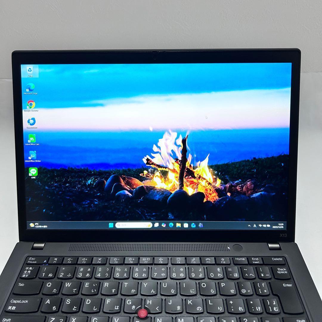 【SSD512GB×バッテリー超良好】ThinkPad X13｜第11世代i5