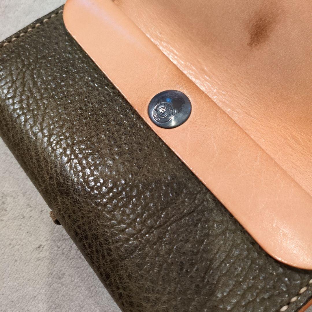 ラッキージョン　オイルレザーウォレットSWTJ2-DT-DG