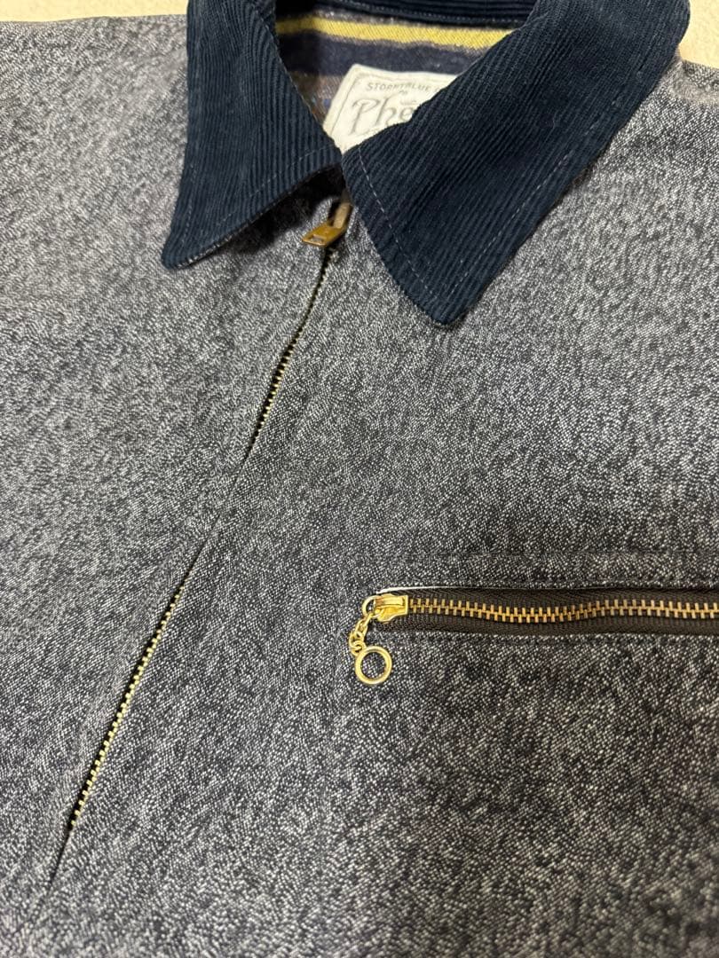 【超希少】フェローズ 66J ワークジャケット 杢グレー ゴマシオ 36