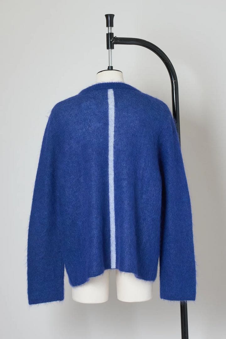 SHINYA KOZUKA モヘアニット ブルー