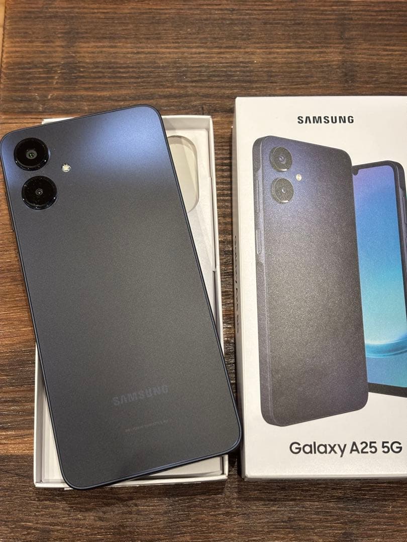 Samsung Galaxy A25 5G ブルー　本体