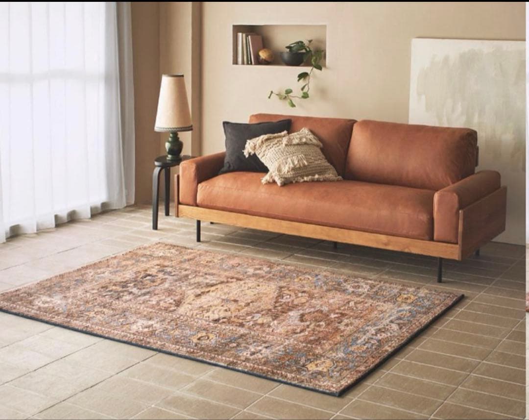 【極美品】unicoウニコ ラグ MELIKE（メリケ）