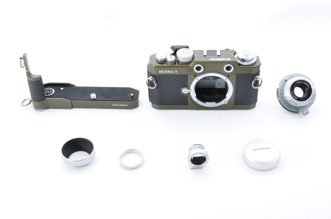 フィルムカメラ Voigtlander BESSA-T HELIAR 50mm 3.5#1326