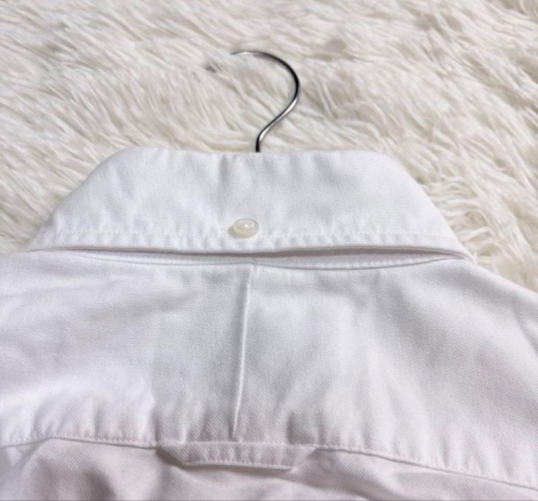 美品 トムブラウン 白シャツ トリコロール オックスフォード 長袖 定番