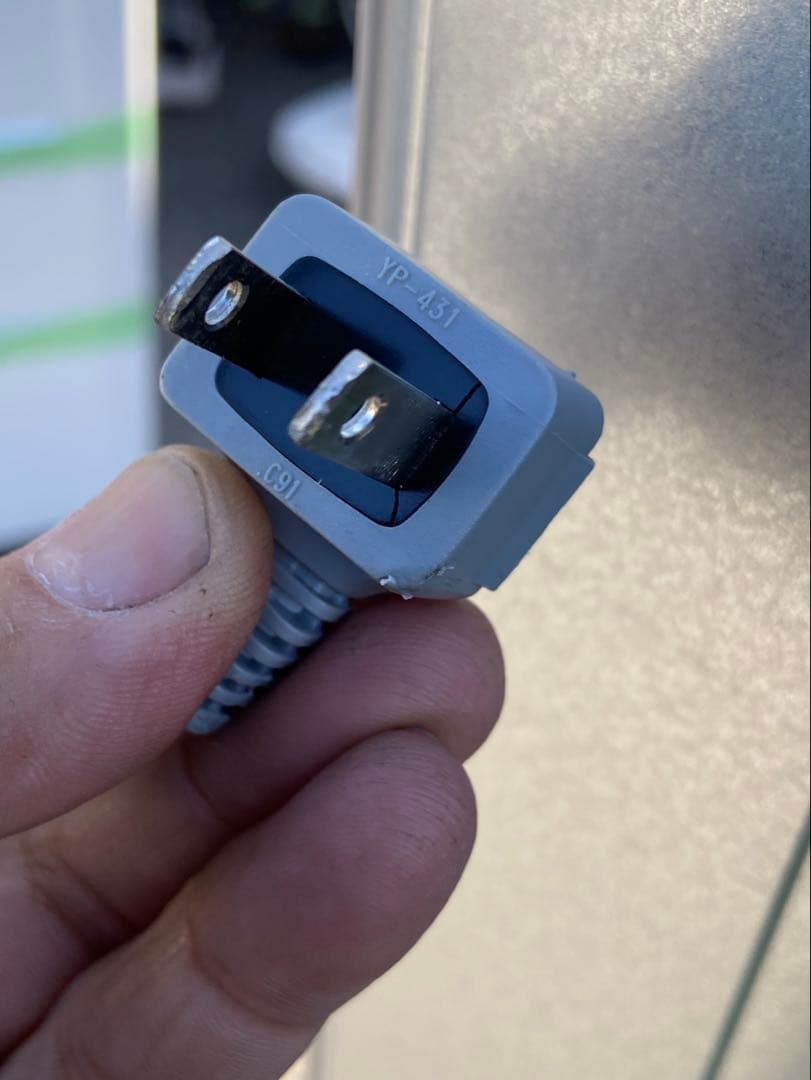 T72 冷蔵庫 グレー