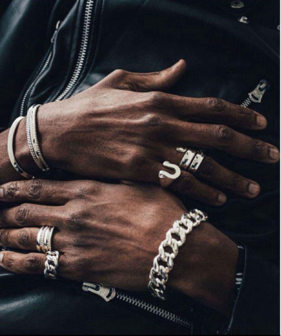 り*う様 クライミー 喜平チェーンブレスレット シルバー 新品未使用