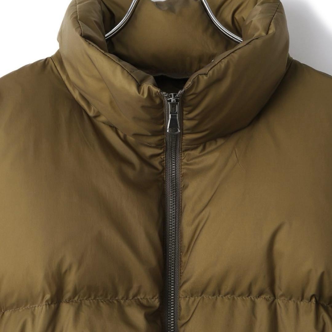 【ADAM ET ROPE'】サステナブル2WAYフーディショートダウンブラウン