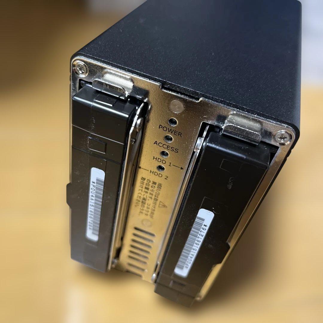 3.5インチHDD専用RAIDケース RS-EC32-U3RX 8T 2本組込済