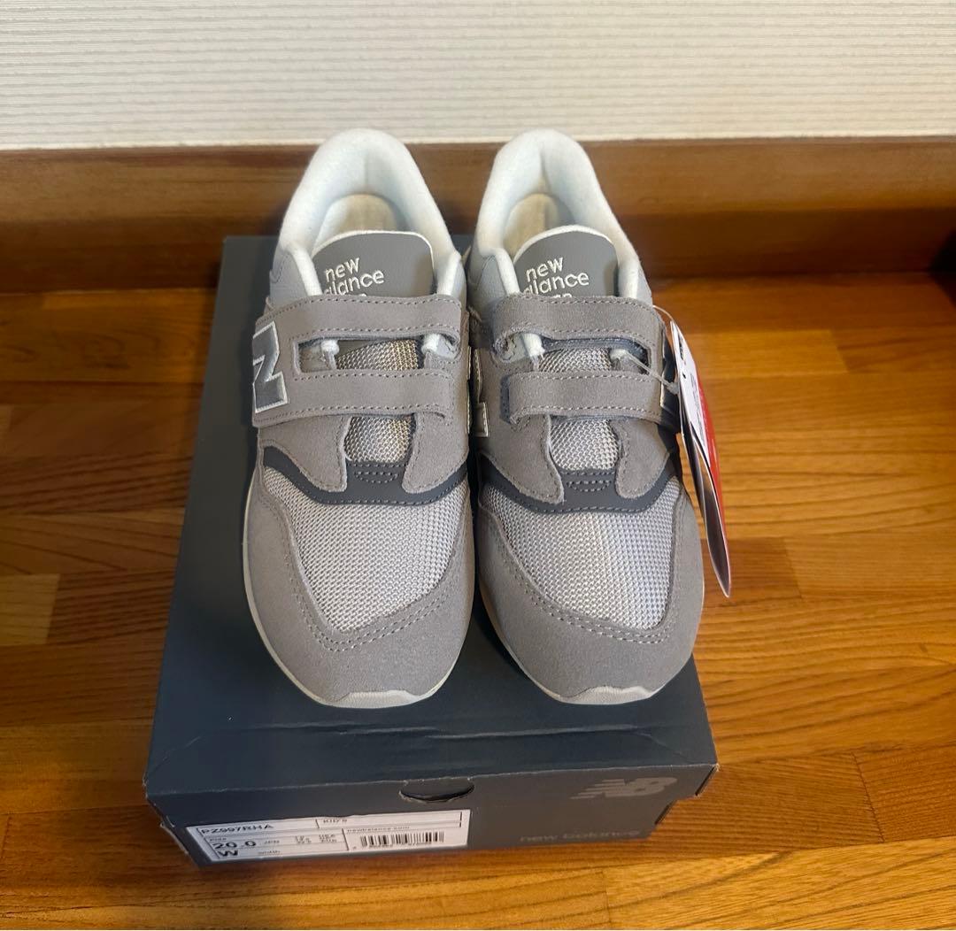 ニューバランス 997RHA グレー 20cm new balance キッズ
